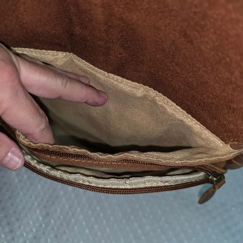 JACK GEORGES VOYAGER CROSSBODY LEATHER BAG